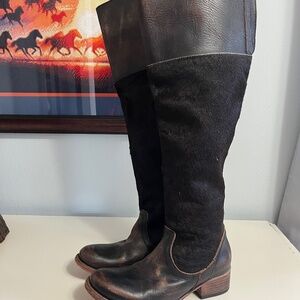 Freebird Leather and Cowhide Boots Size 7